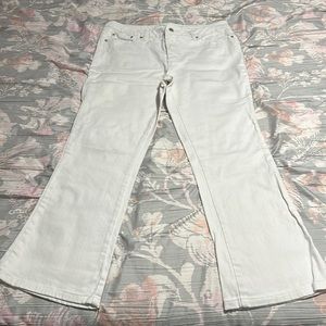 White jeans from sy johns bay